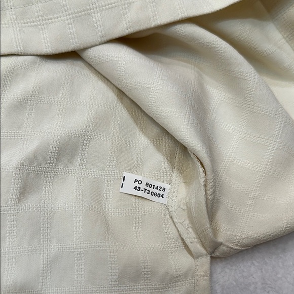 NWT 100% Silk Tommy Bahama Afortunado Camp Cream Casual Button Down Shirt - Picture 11 of 15